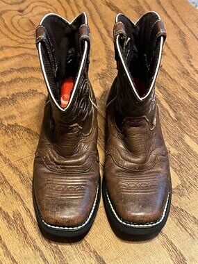 Western Cowgirl Farmcore Justin Gypsy Kids Boots 9965JR Girl's size 1D K's